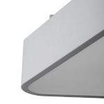 Светильник LED ЭРА Geometria SPO-153-W-40K-030 Delta 30Вт 4000К 2100Лм IP40 600*600*80 белый подвесной