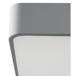 Светильник LED ЭРА Geometria SPO-163-W-40K-050 Quadro 50Вт 4000К 3700Лм IP40 600*600*80 белый подвесной драйвер внутри