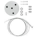 Светильник LED ЭРА Geometria SPO-163-W-40K-050 Quadro 50Вт 4000К 3700Лм IP40 600*600*80 белый подвесной драйвер внутри