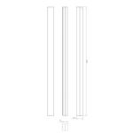 Светильник линейный светодиодный ЭРА SML-10-WB-40K-B48 48Вт 4000K 4320Лм 70х1180х55 черный подвесной