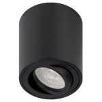 Светильник настенно-потолочный спот ЭРА OL21 BK MR16/GU10, черный, поворотный