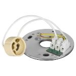 Светильник настенно-потолочный спот ЭРА OL21 BK MR16/GU10, черный, поворотный