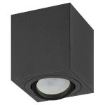 Светильник настенно-потолочный спот ЭРА OL22 BK MR16/GU10, черный, поворотный