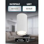 Светильник настенно-потолочный спот ЭРА OL32 WH MR16 GU10 IP20 белый