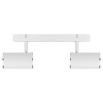 Светильник настенно-потолочный спот ЭРА OL35-2 WH MR16 GU10 IP20 белый хром