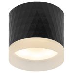 Светильник настенно-потолочный спот ЭРА OL37 BK под GX53 IP20 черный