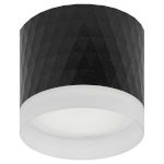 Светильник настенно-потолочный спот ЭРА OL37 BK под GX53 IP20 черный