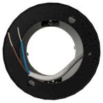 Светильник настенно-потолочный спот ЭРА OL37 BK под GX53 IP20 черный