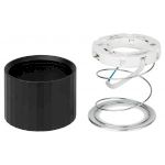 Светильник настенно-потолочный спот ЭРА OL39 BK под GX53 IP20 черный