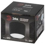 Светильник настенно-потолочный спот ЭРА OL39 BK под GX53 IP20 черный