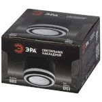 Светильник настенно-потолочный спот ЭРА OL51 BK GX53 IP20 черный