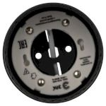 Светильник настенно-потолочный спот ЭРА OL54 BK под лампу GX53 черный IP20