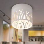 Светильник настенно-потолочный спот ЭРА OL54 WH под лампу GX53 белый IP20