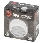 Светильник настенно-потолочный спот ЭРА OL56 WH под лампу GX53 белый IP20