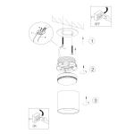 Светильник настенно-потолочный спот ЭРА OL8 GX53 WH под лампу Gx53, алюминий, цвет белый (40/800)