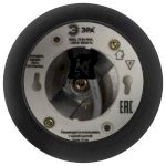 Светильник подвесной (подвес) ЭРА PL21 BK GX53 потолочный шар черный