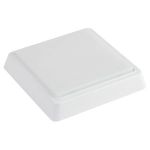 Светильник ЖКХ светодиодный ЭРА SPB-302-2-4K-15 IP40 15Вт 1200Лм 4000К 190х190х33 акустический датчик квадрат накладной