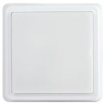 Светильник ЖКХ светодиодный ЭРА SPB-302-2-4K-15 IP40 15Вт 1200Лм 4000К 190х190х33 акустический датчик квадрат накладной