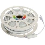Светодиодная неоновая лента ЭРА N5050 72-IP67-220V-20m-RGB многоцветная