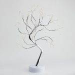 Светодиодная новогодняя фигура ЭРА ЕGNID - 36MC Дерево с самоцветами 36 microLED