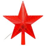 Светодиодная новогодняя фигура ЭРА ENGEV-02 елочная верхушка Звезда 21 см 220V