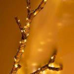 Светодиодная новогодняя гирлянда ЭРА ENIN-2000G Нить теплый свет 200 м 2000 microled IP44 220В