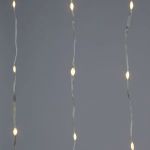 Светодиодная новогодняя гирлянда ЭРА ENIN-200WL занавес водопад теплый белый 3*2 м 200 LED IP20