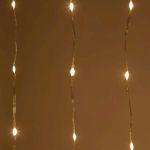 Светодиодная новогодняя гирлянда ЭРА ENIN-200WL занавес водопад теплый белый 3*2 м 200 LED IP20