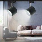 Трековый светильник однофазный ЭРА TR15 GX53 BK/SL под лампу черный/серебро