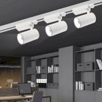 Трековый светильник трехфазный ЭРА SТR-30-36-30K-W40 узкий луч 3000K белый