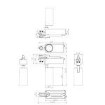 Трековый светильник трехфазный ЭРА SТR-30-36-40K-B20 узкий луч 4000K черный