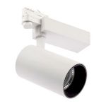 Трековый светильник трехфазный ЭРА SТR-30-36-40K-W40 узкий луч 4000K белый