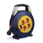 Удлинитель силовой ЭРА BPx-4e-3x1-10m в закрытом корпусе с заземлением с выключателем 4 розетки 10м ПВС 3x1мм2 10А