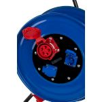 Удлинитель силовой ЭРА IND380-RM-3e-5x4-50m-IP44 380В на катушке 3 розетки 1xCEE 5P/2xSCHUKO 50м КГ 5х4 32A IP44