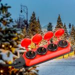 Удлинитель силовой ЭРА UK-4e-3x1,5-5m-IP44(KG) с заземлением 4 розетки каучук 5м КГ 3х1,5мм2 IP44