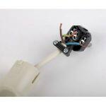 V3 ЭРА Вилка c/з 16A с кольцом непрямой ввод белая (10/200/5000)