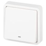 Выключатель ЭРА Эксперт 11-1522-01 с подсветкой IP55, 10АХ-250В, СУ, белый