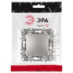 Выключатель ЭРА Серия 12 12-1101-16 , 10АХ-250В, титан