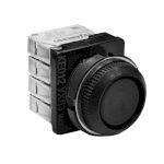 Выключатель кнопочный КЕ 012/3 черный     2з+2р