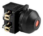 Выключатель кнопочный КЕ 081/3 красный   2р