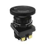 Выключатель кнопочный КЕ 201/2 черный    1з+1р с фиксацией