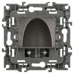 Вывод кабеля ЭРА Серия 12 12-6003-16 , титан