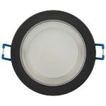 Встраиваемый светильник декоративный ЭРА DK107 BK MR16 GU5.3 черный