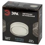Встраиваемый светильник декоративный ЭРА DK107 BK MR16 GU5.3 черный