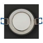 Встраиваемый светильник декоративный ЭРА DK108 BK MR16 GU5.3 черный