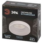 Встраиваемый светильник декоративный ЭРА DK96 BK MR16 GU5.3 черный