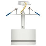 Встраиваемый светильник под лампу GX53 ЭРА DK114 WH белый