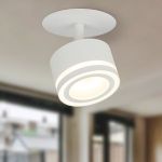 Встраиваемый светильник под лампу GX53 ЭРА DK114 WH белый