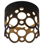 Встраиваемый светильник под лампу GX53 ЭРА DK115 SBK черный матовый