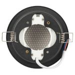 Встраиваемый светильник под лампу GX53 ЭРА KL111 BK черный матовый